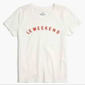 J Crew Factory Collectors Graphic Tee